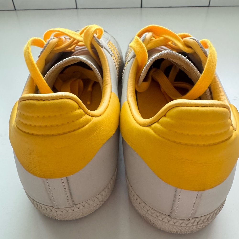 Adidas x Pharrell Williams Humanrace Samba – Yellow/Grey - Picture 6 of 7
